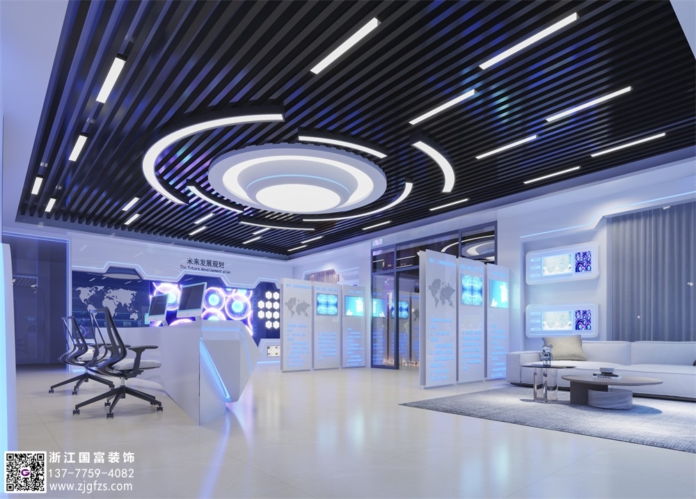 寧波辦公室裝修設(shè)計效果圖，舒適、高效的辦公環(huán)境
